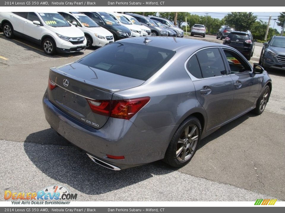 2014 Lexus GS 350 AWD Nebula Gray Pearl / Black Photo #5