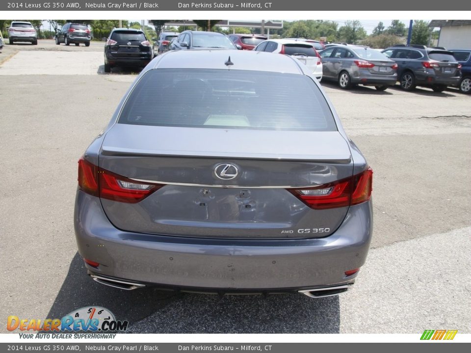 2014 Lexus GS 350 AWD Nebula Gray Pearl / Black Photo #6