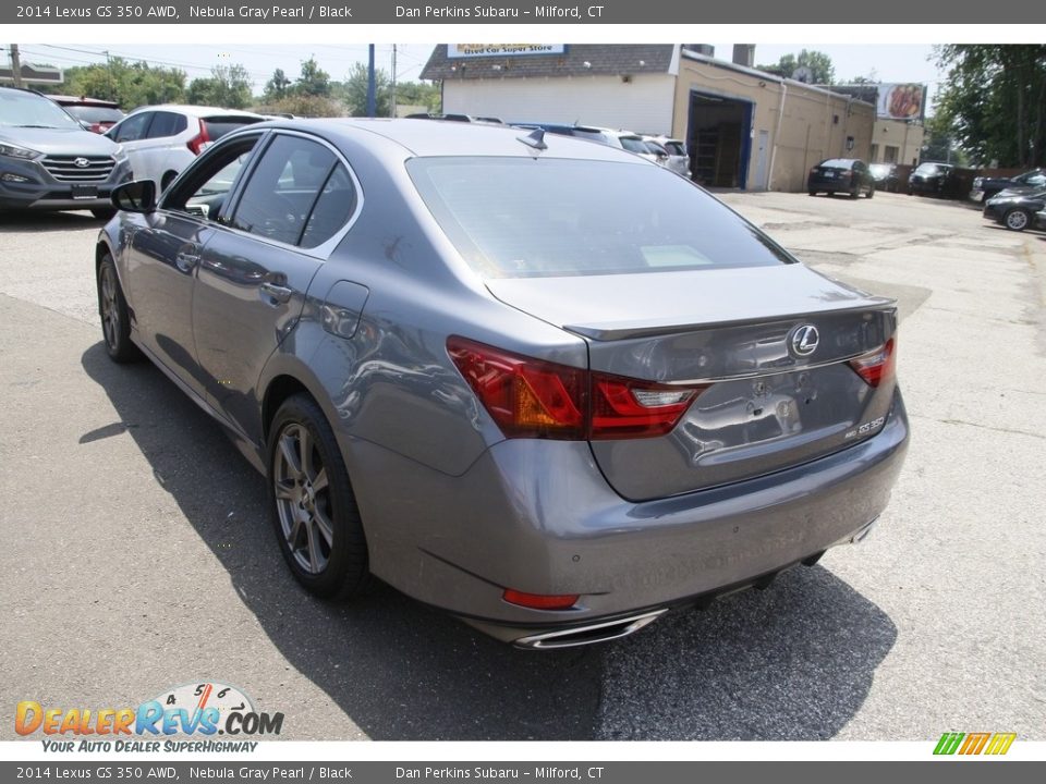 2014 Lexus GS 350 AWD Nebula Gray Pearl / Black Photo #7