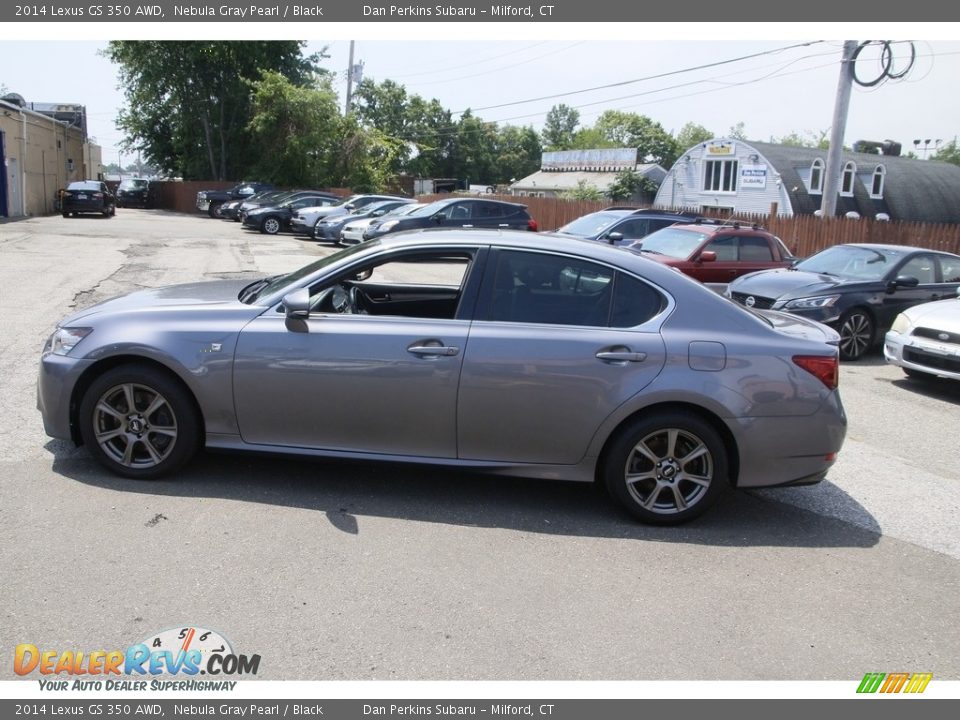 2014 Lexus GS 350 AWD Nebula Gray Pearl / Black Photo #8