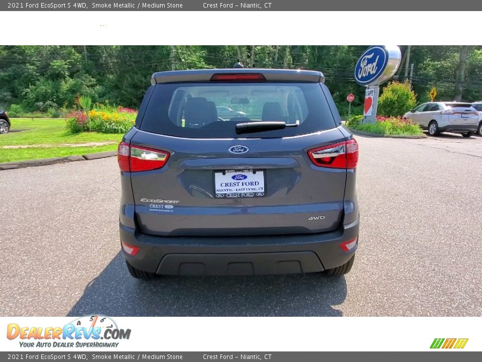 2021 Ford EcoSport S 4WD Smoke Metallic / Medium Stone Photo #6