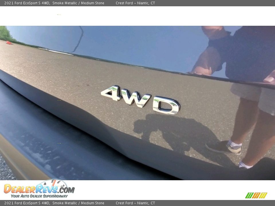 2021 Ford EcoSport S 4WD Smoke Metallic / Medium Stone Photo #9