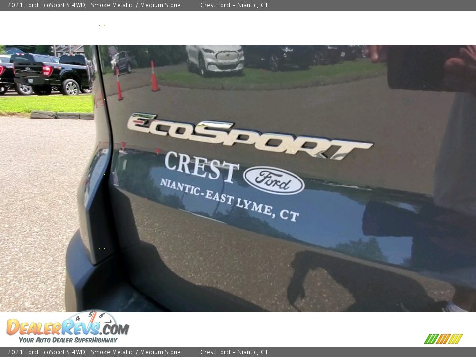 2021 Ford EcoSport S 4WD Smoke Metallic / Medium Stone Photo #10