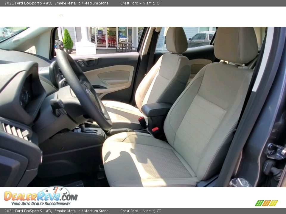 2021 Ford EcoSport S 4WD Smoke Metallic / Medium Stone Photo #12