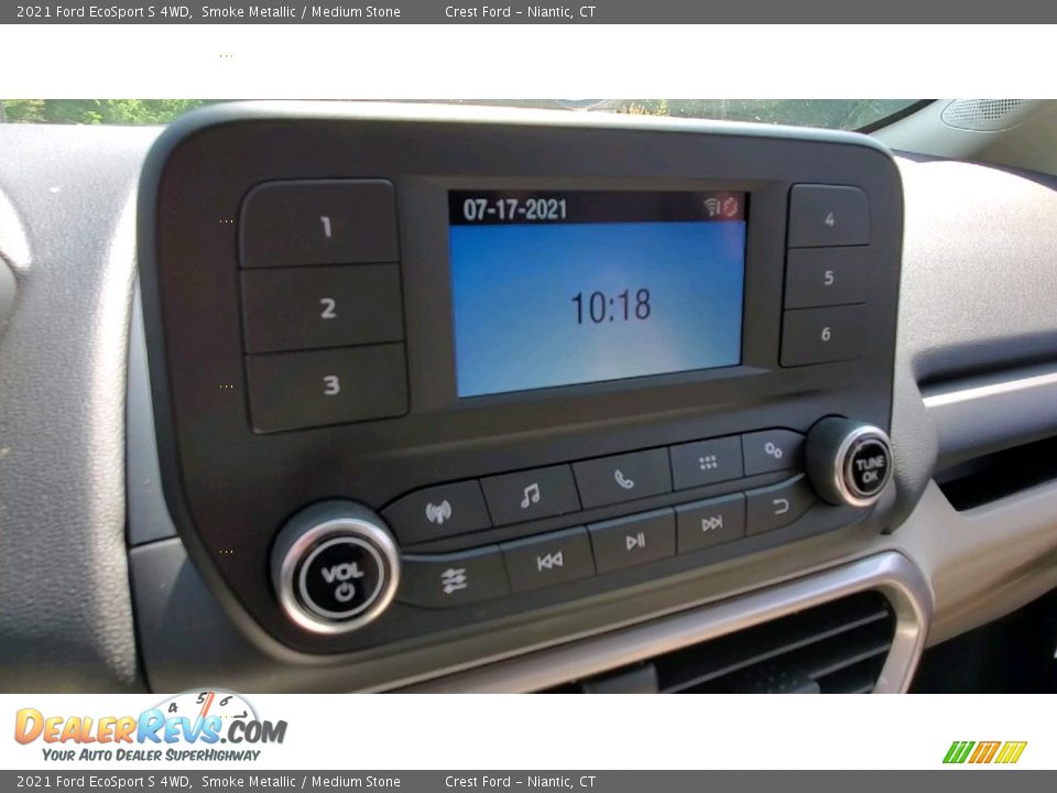 2021 Ford EcoSport S 4WD Smoke Metallic / Medium Stone Photo #15