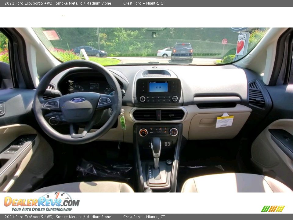 2021 Ford EcoSport S 4WD Smoke Metallic / Medium Stone Photo #19