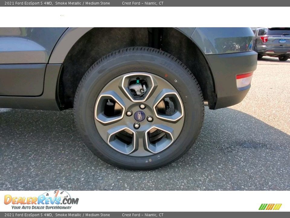 2021 Ford EcoSport S 4WD Smoke Metallic / Medium Stone Photo #20