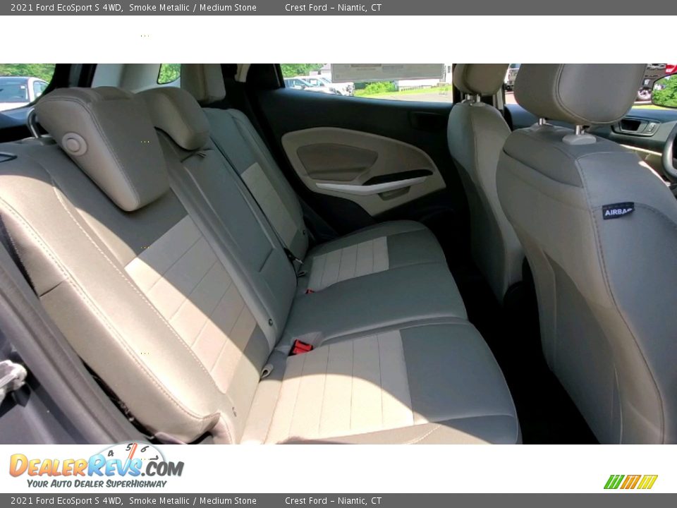 2021 Ford EcoSport S 4WD Smoke Metallic / Medium Stone Photo #22
