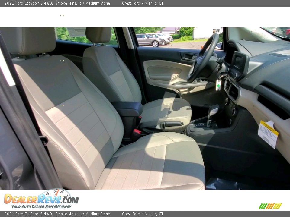 2021 Ford EcoSport S 4WD Smoke Metallic / Medium Stone Photo #23