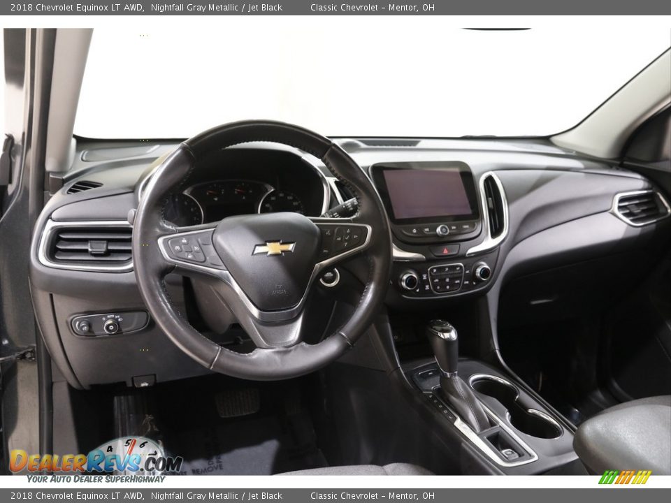 2018 Chevrolet Equinox LT AWD Nightfall Gray Metallic / Jet Black Photo #6