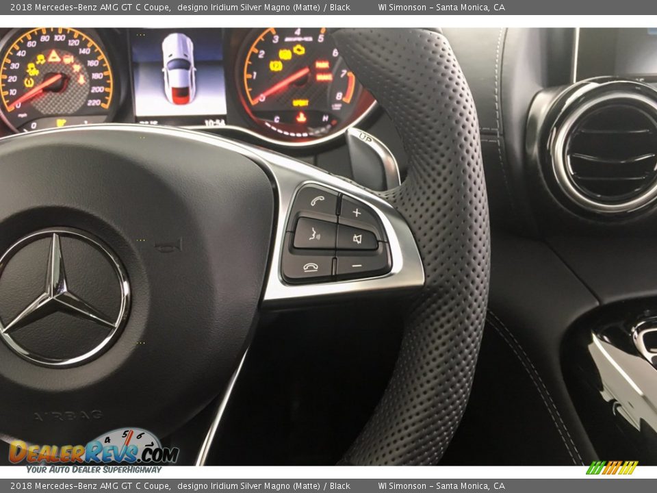 2018 Mercedes-Benz AMG GT C Coupe Steering Wheel Photo #19