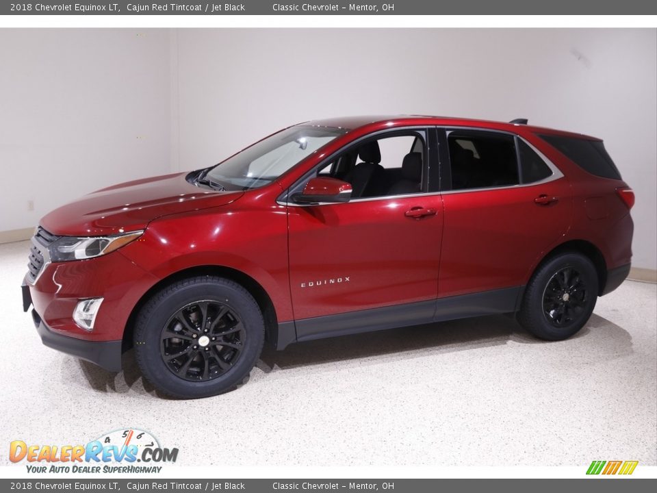 2018 Chevrolet Equinox LT Cajun Red Tintcoat / Jet Black Photo #3