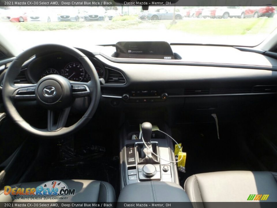 2021 Mazda CX-30 Select AWD Deep Crystal Blue Mica / Black Photo #3