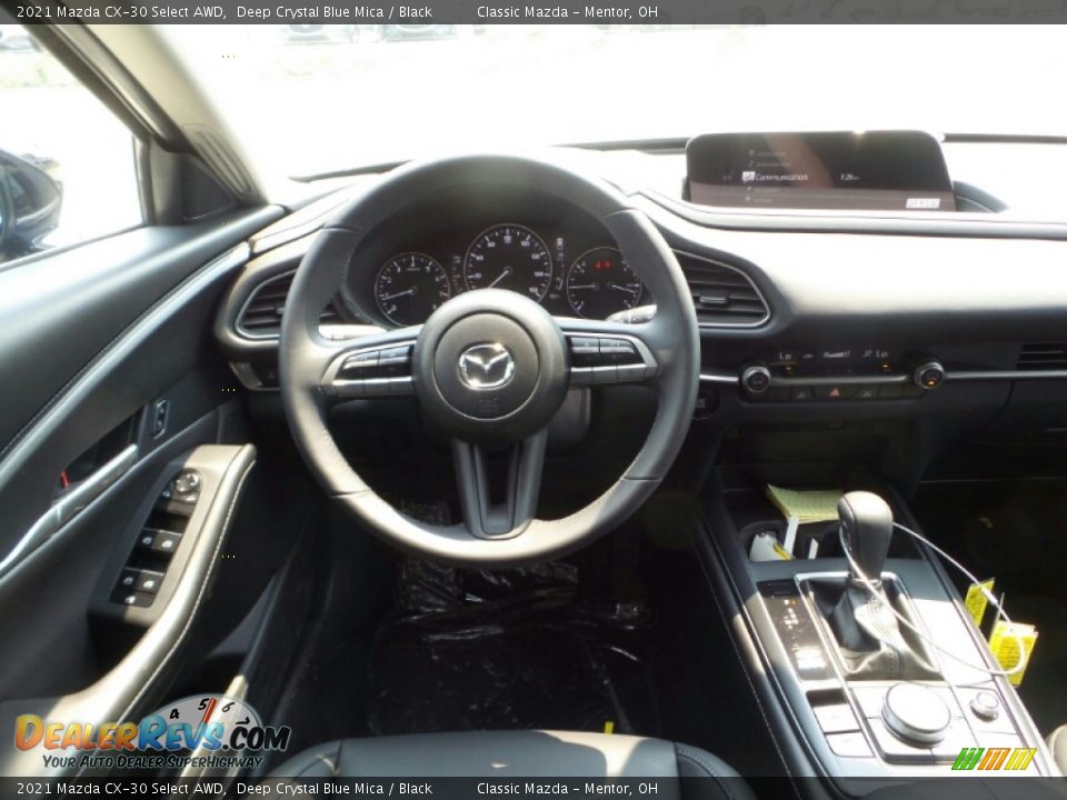 2021 Mazda CX-30 Select AWD Deep Crystal Blue Mica / Black Photo #4