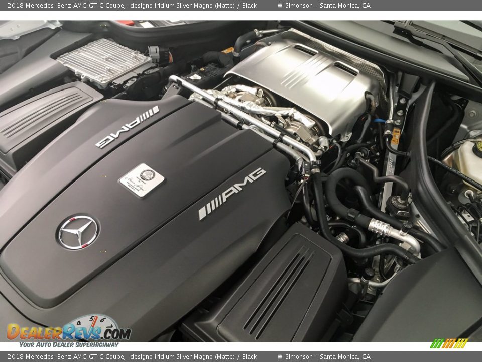 2018 Mercedes-Benz AMG GT C Coupe 4.0 Liter AMG Twin-Turbocharged DOHC 32-Valve VVT V8 Engine Photo #31