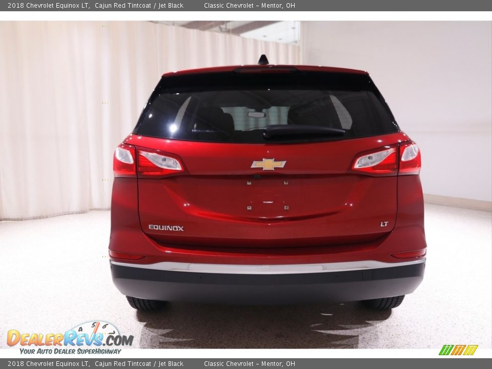 2018 Chevrolet Equinox LT Cajun Red Tintcoat / Jet Black Photo #16