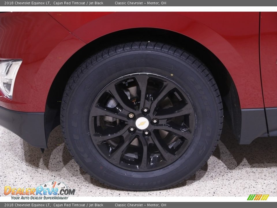 2018 Chevrolet Equinox LT Cajun Red Tintcoat / Jet Black Photo #18