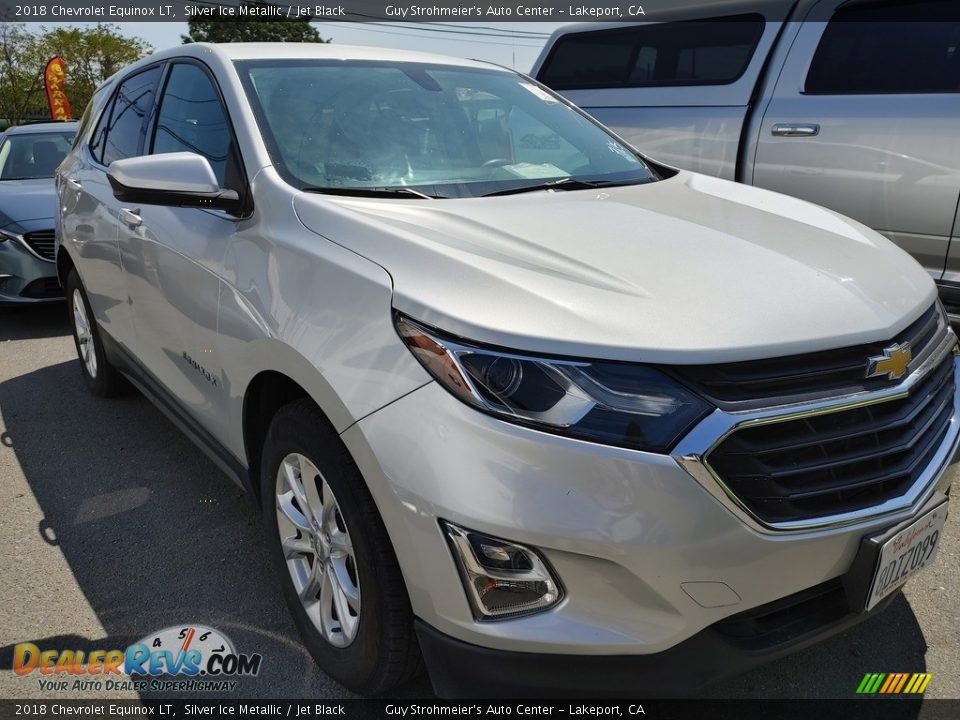 2018 Chevrolet Equinox LT Silver Ice Metallic / Jet Black Photo #1