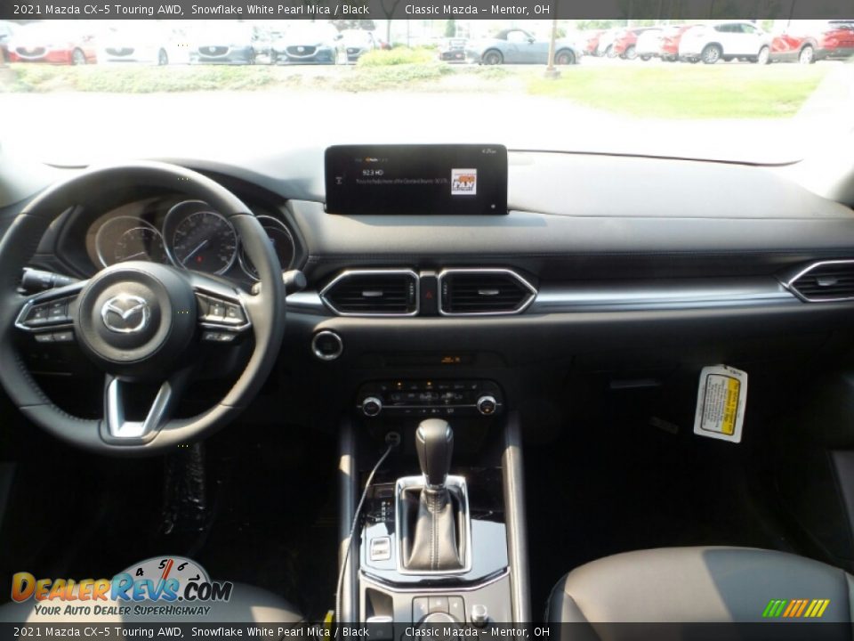 2021 Mazda CX-5 Touring AWD Snowflake White Pearl Mica / Black Photo #3
