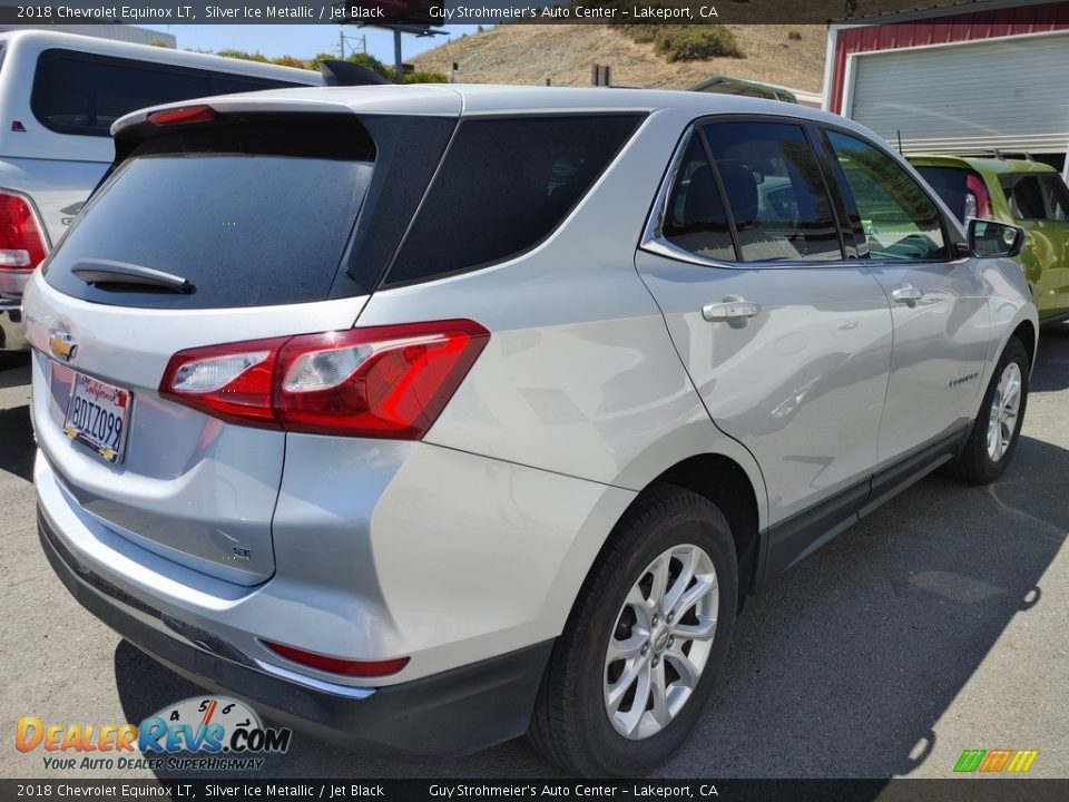 2018 Chevrolet Equinox LT Silver Ice Metallic / Jet Black Photo #5