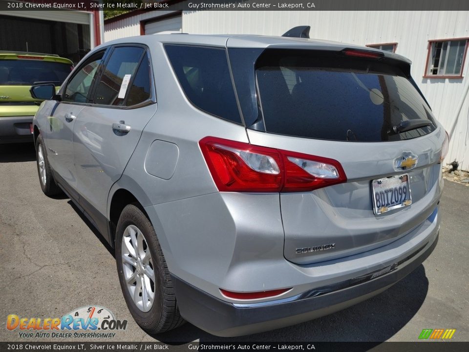 2018 Chevrolet Equinox LT Silver Ice Metallic / Jet Black Photo #7