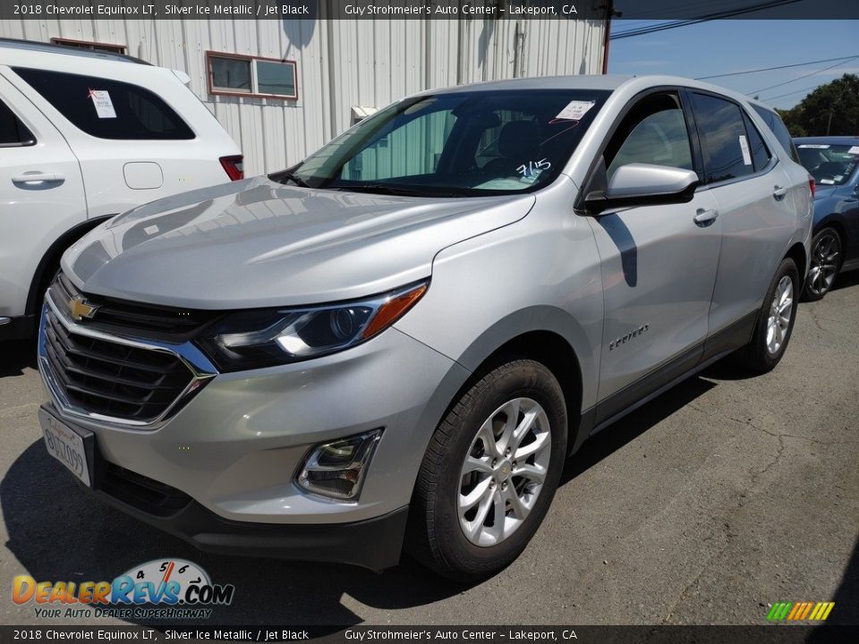 2018 Chevrolet Equinox LT Silver Ice Metallic / Jet Black Photo #8