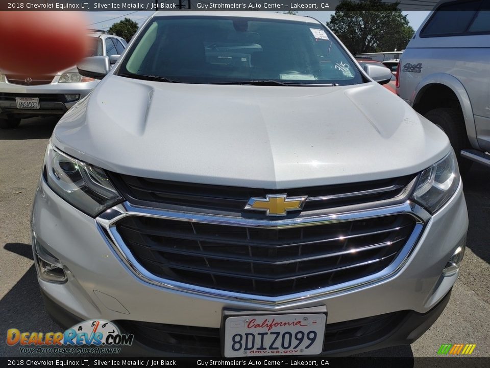 2018 Chevrolet Equinox LT Silver Ice Metallic / Jet Black Photo #9