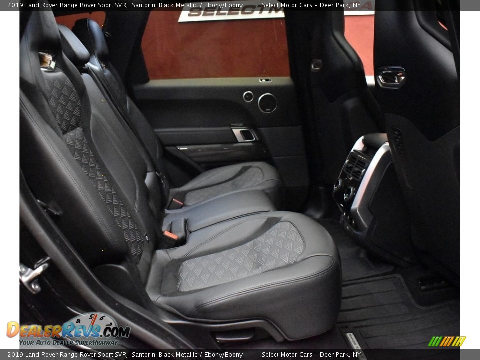 Rear Seat of 2019 Land Rover Range Rover Sport SVR Photo #16