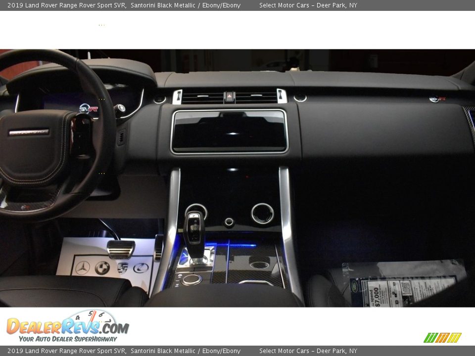 Dashboard of 2019 Land Rover Range Rover Sport SVR Photo #17