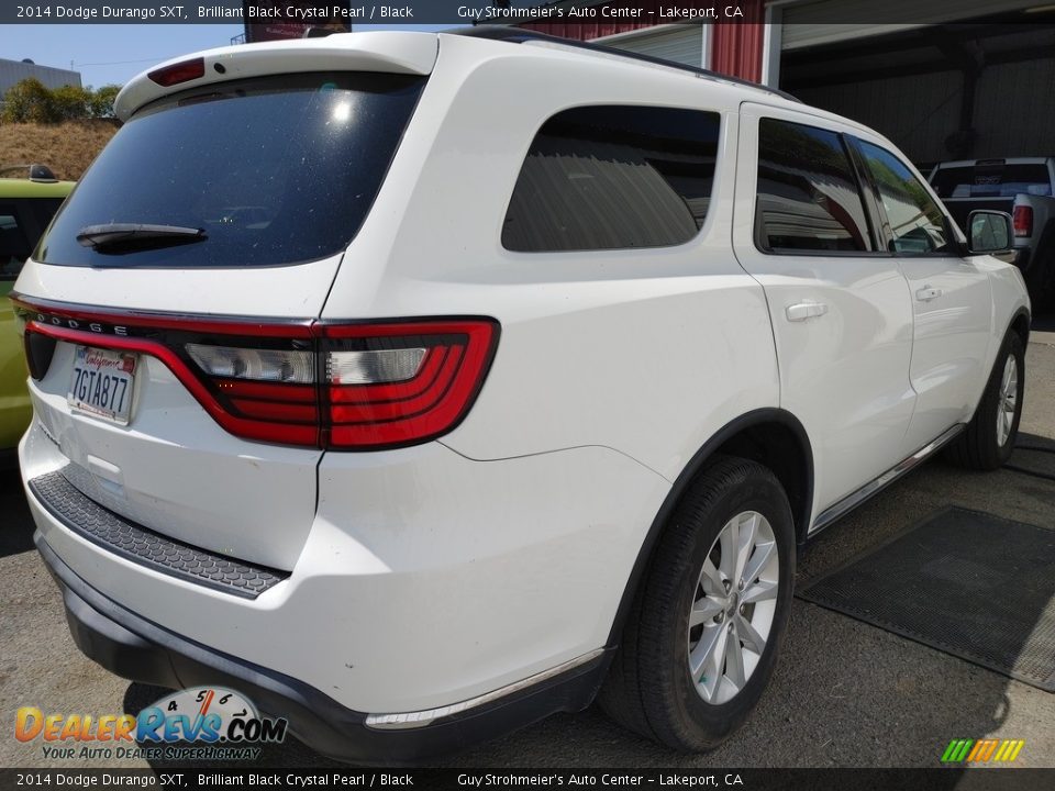 2014 Dodge Durango SXT Brilliant Black Crystal Pearl / Black Photo #6