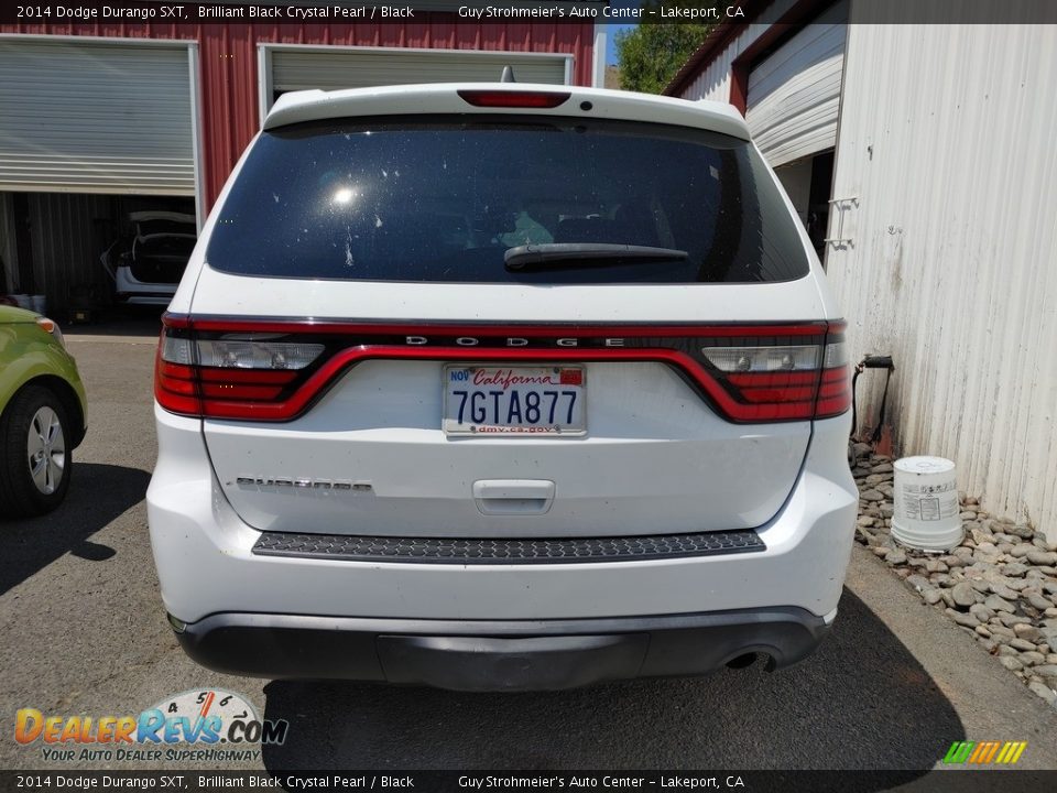 2014 Dodge Durango SXT Brilliant Black Crystal Pearl / Black Photo #7