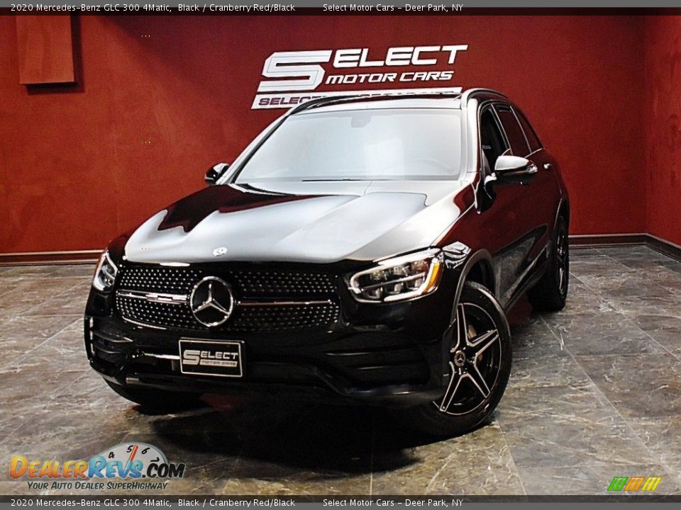 2020 Mercedes-Benz GLC 300 4Matic Black / Cranberry Red/Black Photo #1