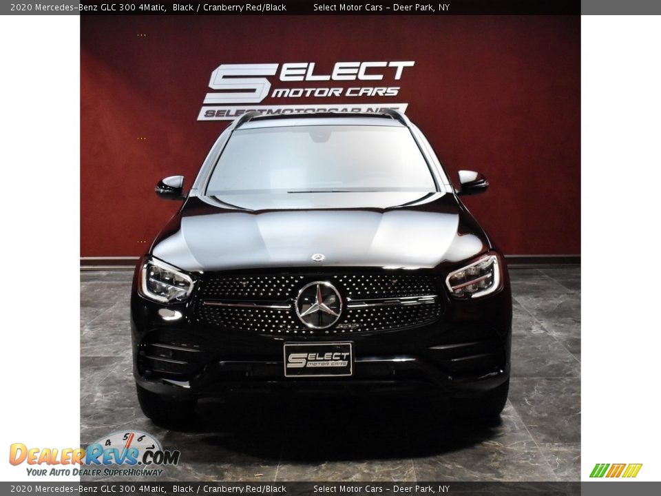 2020 Mercedes-Benz GLC 300 4Matic Black / Cranberry Red/Black Photo #2
