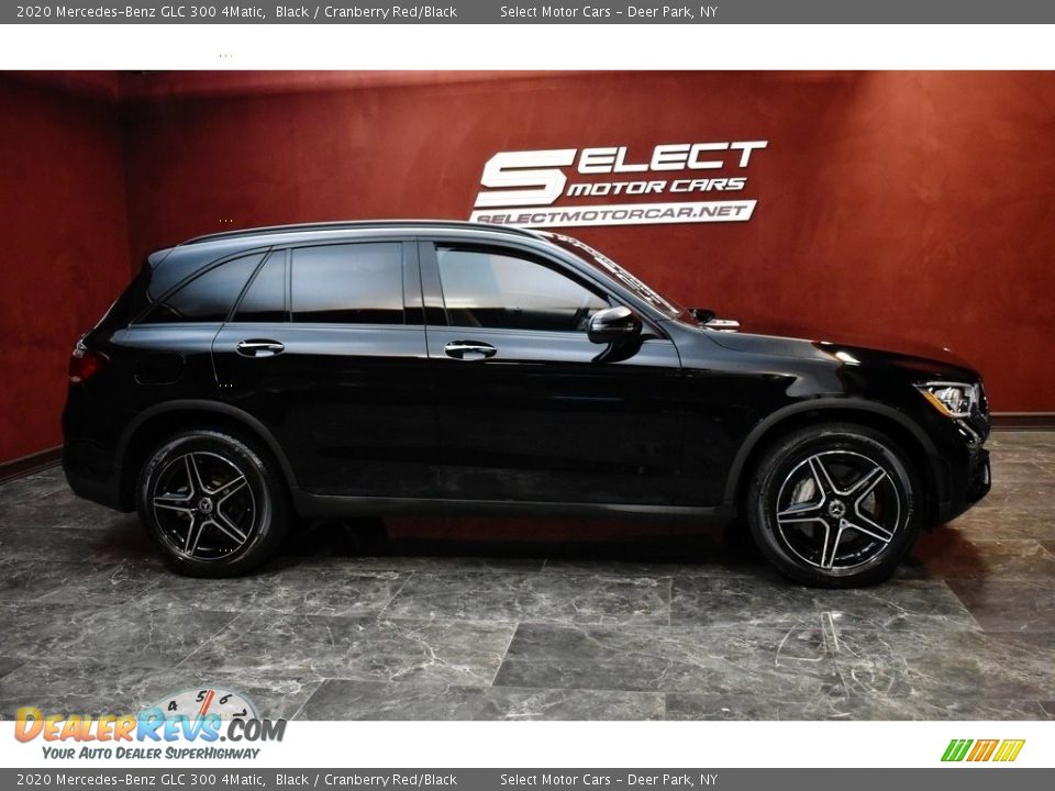 2020 Mercedes-Benz GLC 300 4Matic Black / Cranberry Red/Black Photo #4