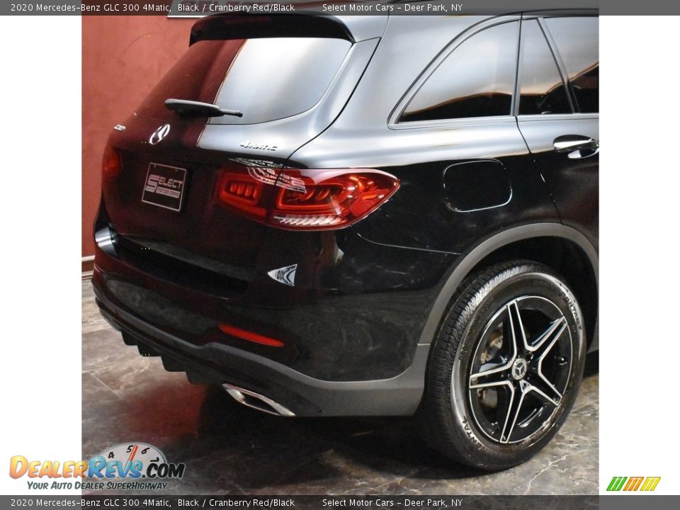 2020 Mercedes-Benz GLC 300 4Matic Black / Cranberry Red/Black Photo #5