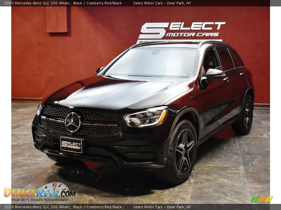 2020 Mercedes-Benz GLC 300 4Matic Black / Cranberry Red/Black Photo #6