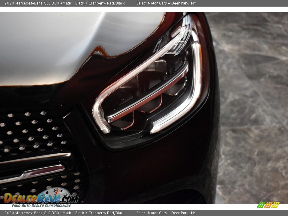 2020 Mercedes-Benz GLC 300 4Matic Black / Cranberry Red/Black Photo #8