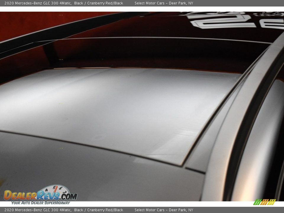 2020 Mercedes-Benz GLC 300 4Matic Black / Cranberry Red/Black Photo #10