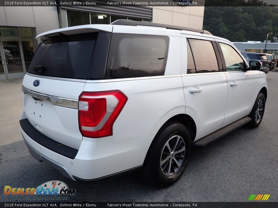 2018 Ford Expedition XLT 4x4 Oxford White / Ebony Photo #2