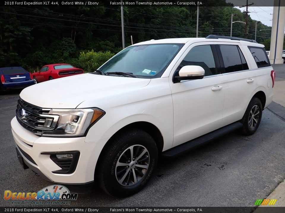 2018 Ford Expedition XLT 4x4 Oxford White / Ebony Photo #5