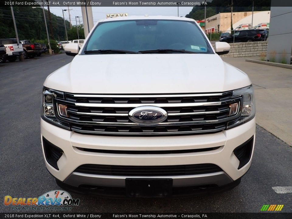 2018 Ford Expedition XLT 4x4 Oxford White / Ebony Photo #6