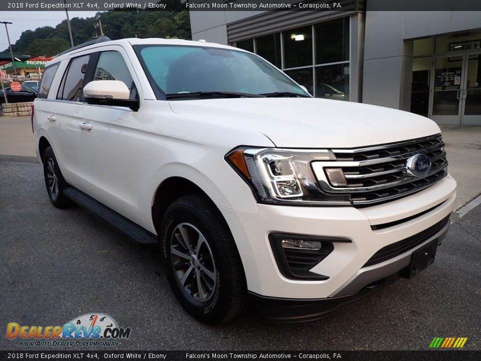 2018 Ford Expedition XLT 4x4 Oxford White / Ebony Photo #7