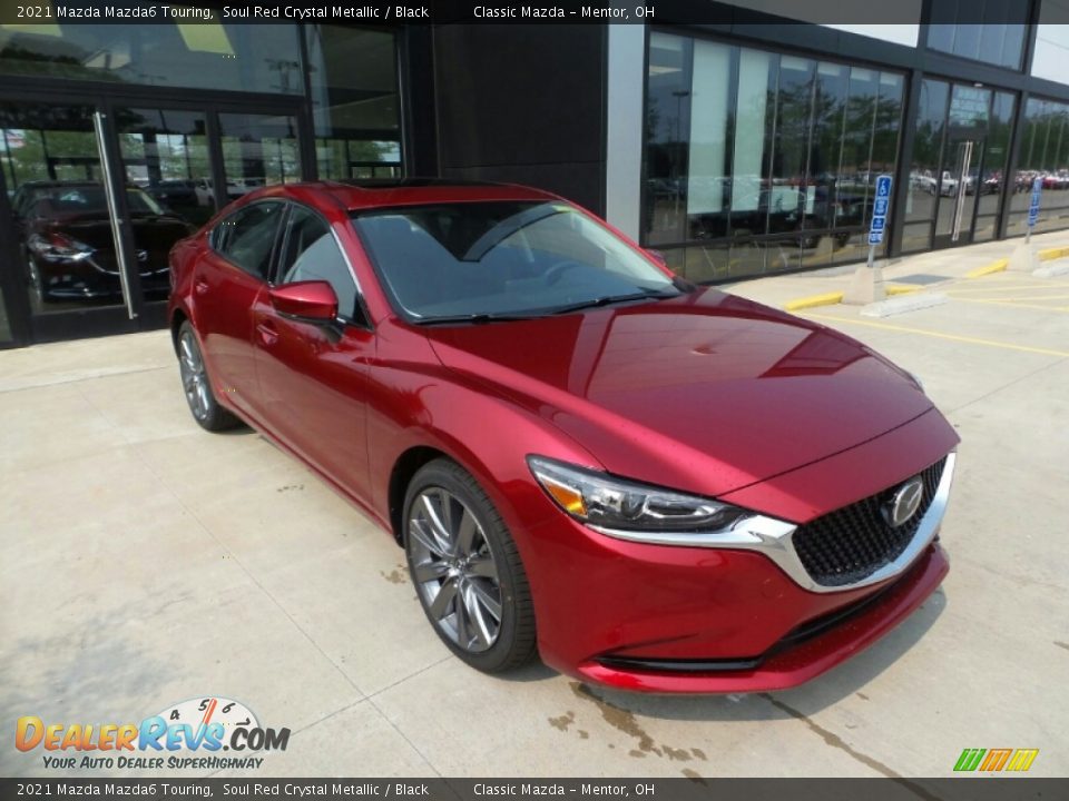 2021 Mazda Mazda6 Touring Soul Red Crystal Metallic / Black Photo #1