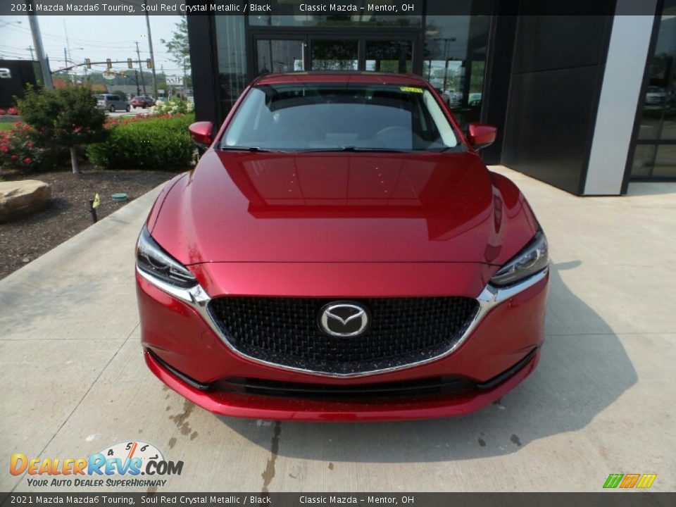 2021 Mazda Mazda6 Touring Soul Red Crystal Metallic / Black Photo #2