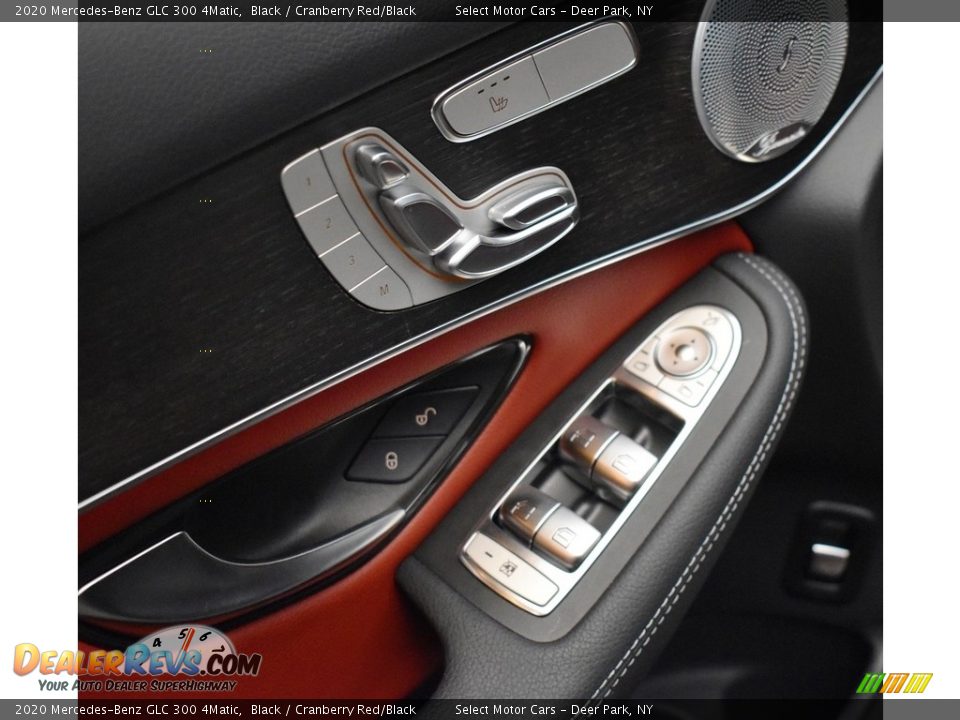 2020 Mercedes-Benz GLC 300 4Matic Black / Cranberry Red/Black Photo #21