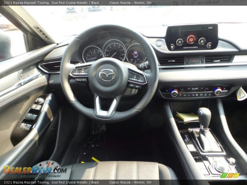 2021 Mazda Mazda6 Touring Soul Red Crystal Metallic / Black Photo #4