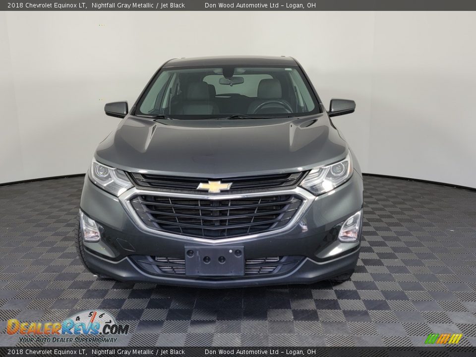 2018 Chevrolet Equinox LT Nightfall Gray Metallic / Jet Black Photo #3