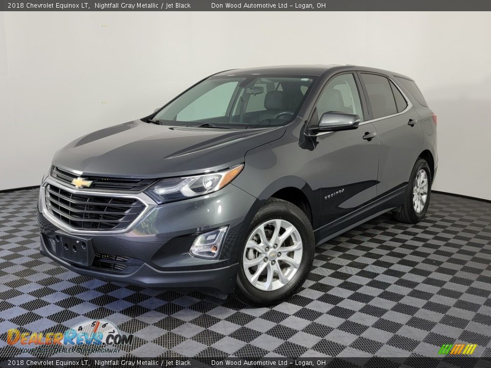 2018 Chevrolet Equinox LT Nightfall Gray Metallic / Jet Black Photo #4