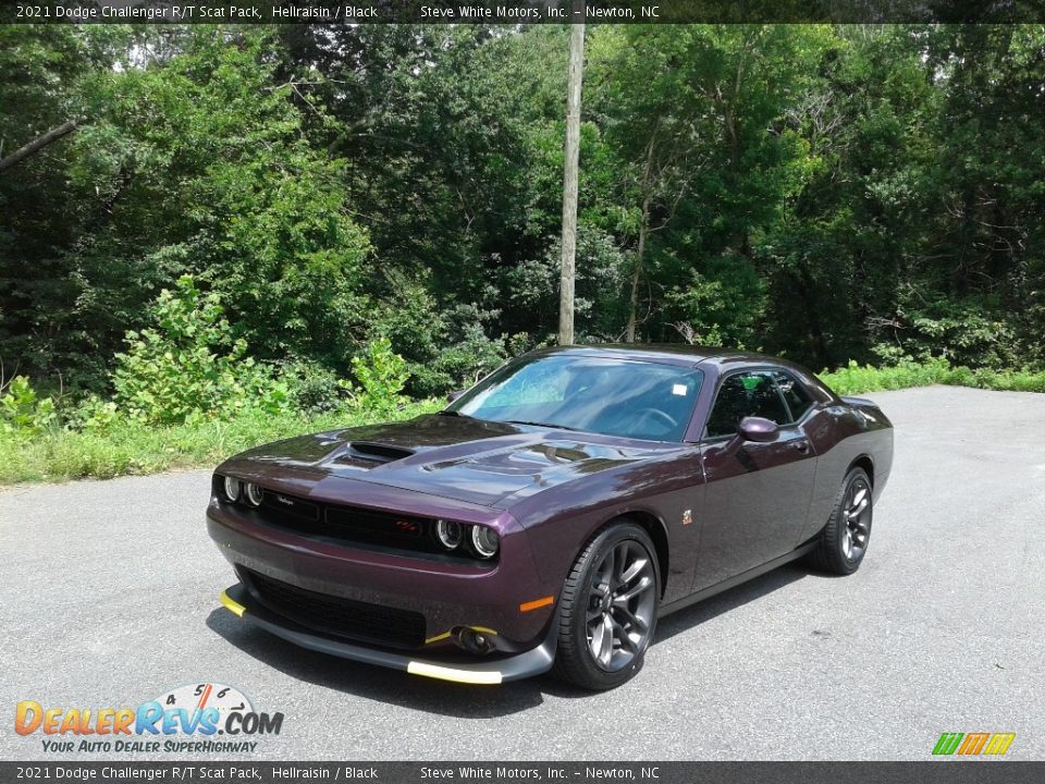 2021 Dodge Challenger R/T Scat Pack Hellraisin / Black Photo #2