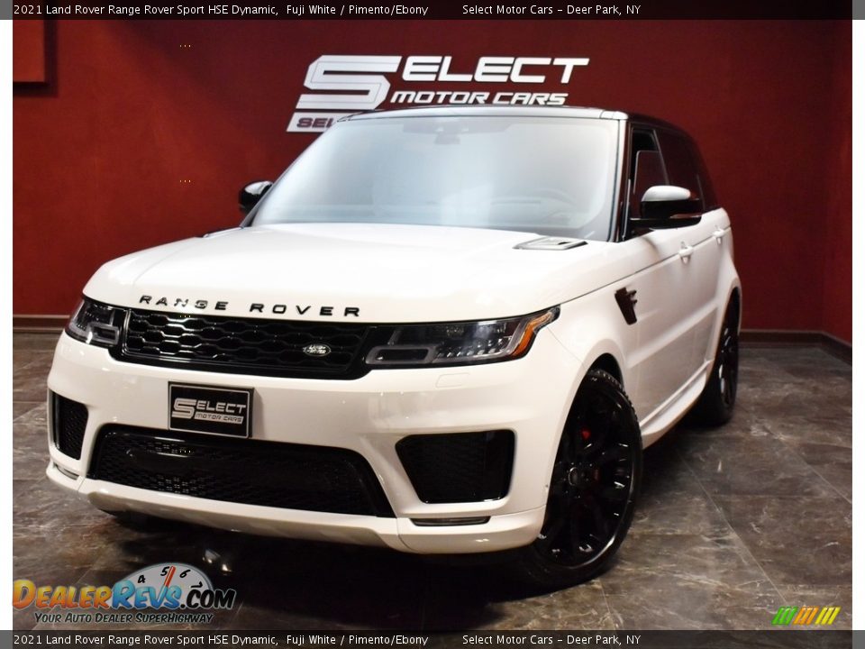 2021 Land Rover Range Rover Sport HSE Dynamic Fuji White / Pimento/Ebony Photo #1